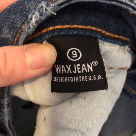 Wax Jean Distressed Skinny Jeans - Picture 5 of 5